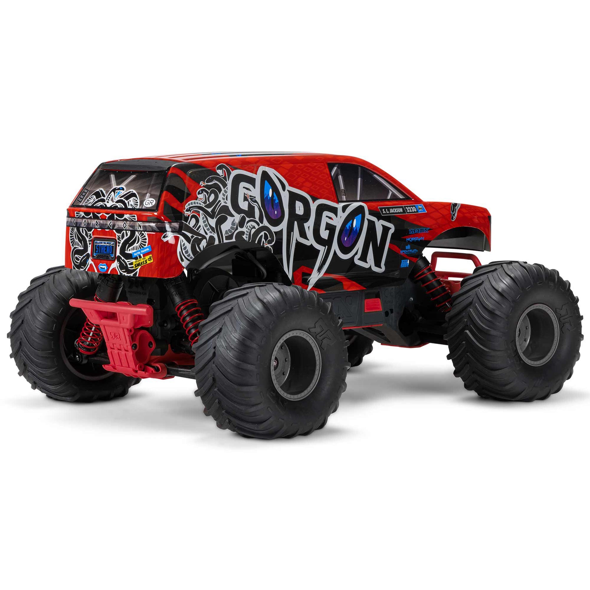 1/10 Gorgon 4x2 Mega Ready to Run with Battery and Charger (Red) (ARA3230ST2)_15