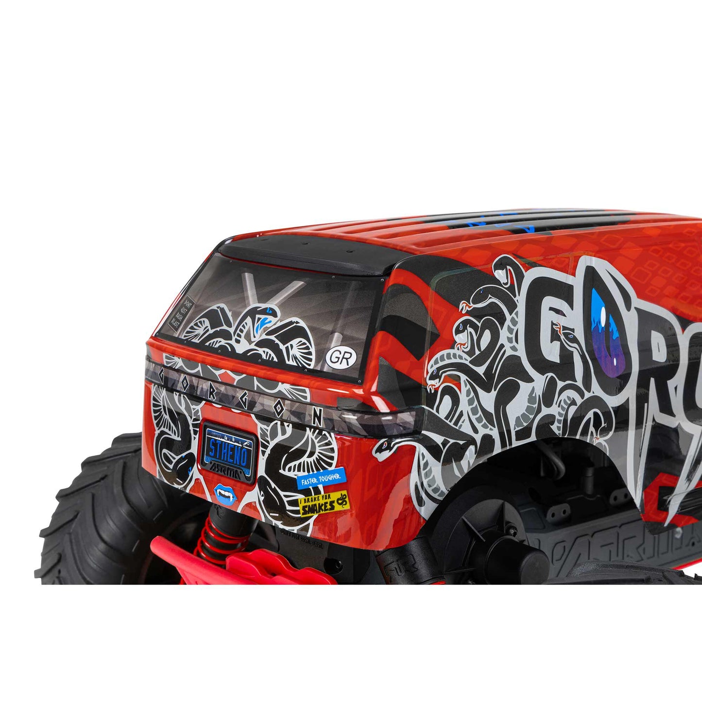1/10 Gorgon 4x2 Mega Ready to Run with Battery and Charger (Red) (ARA3230ST2)_12