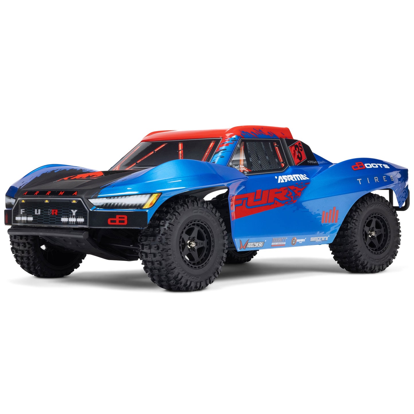 1/10 Fury 2WD 223S BLX Ready to Run (Blue) (ARA3521T1)