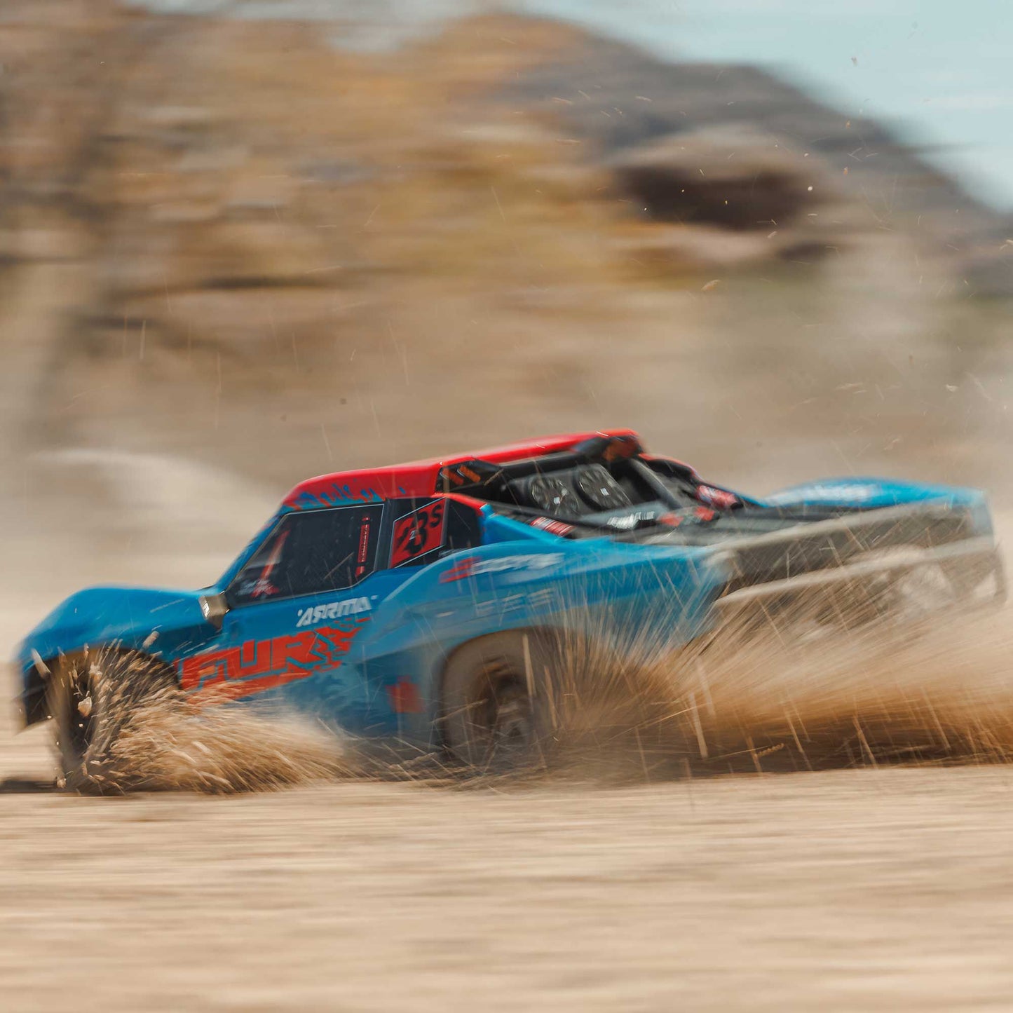 1/10 Fury 2WD 223S BLX Ready to Run (Blue) (ARA3521T1)_8