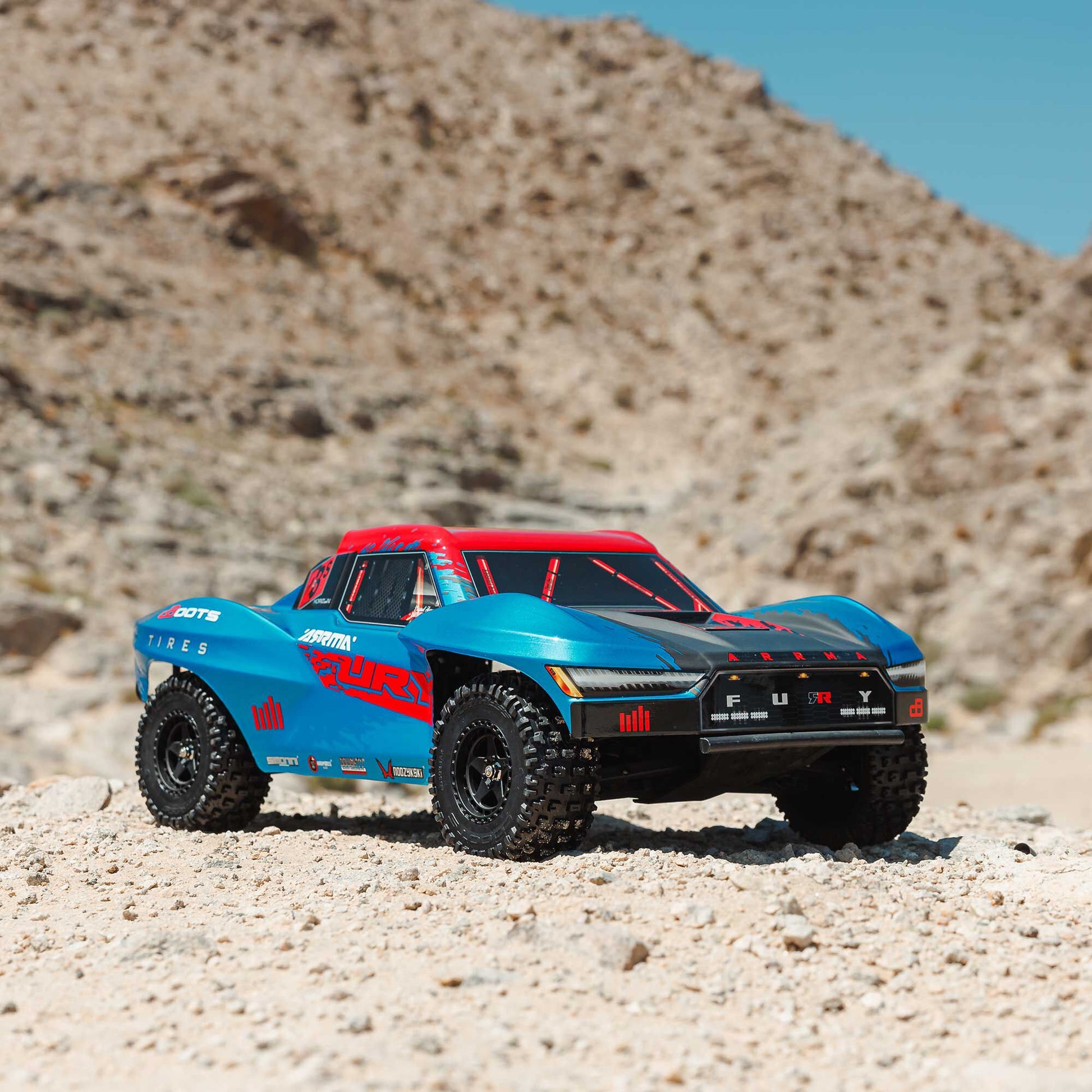 1/10 Fury 2WD 223S BLX Ready to Run (Blue) (ARA3521T1)_13