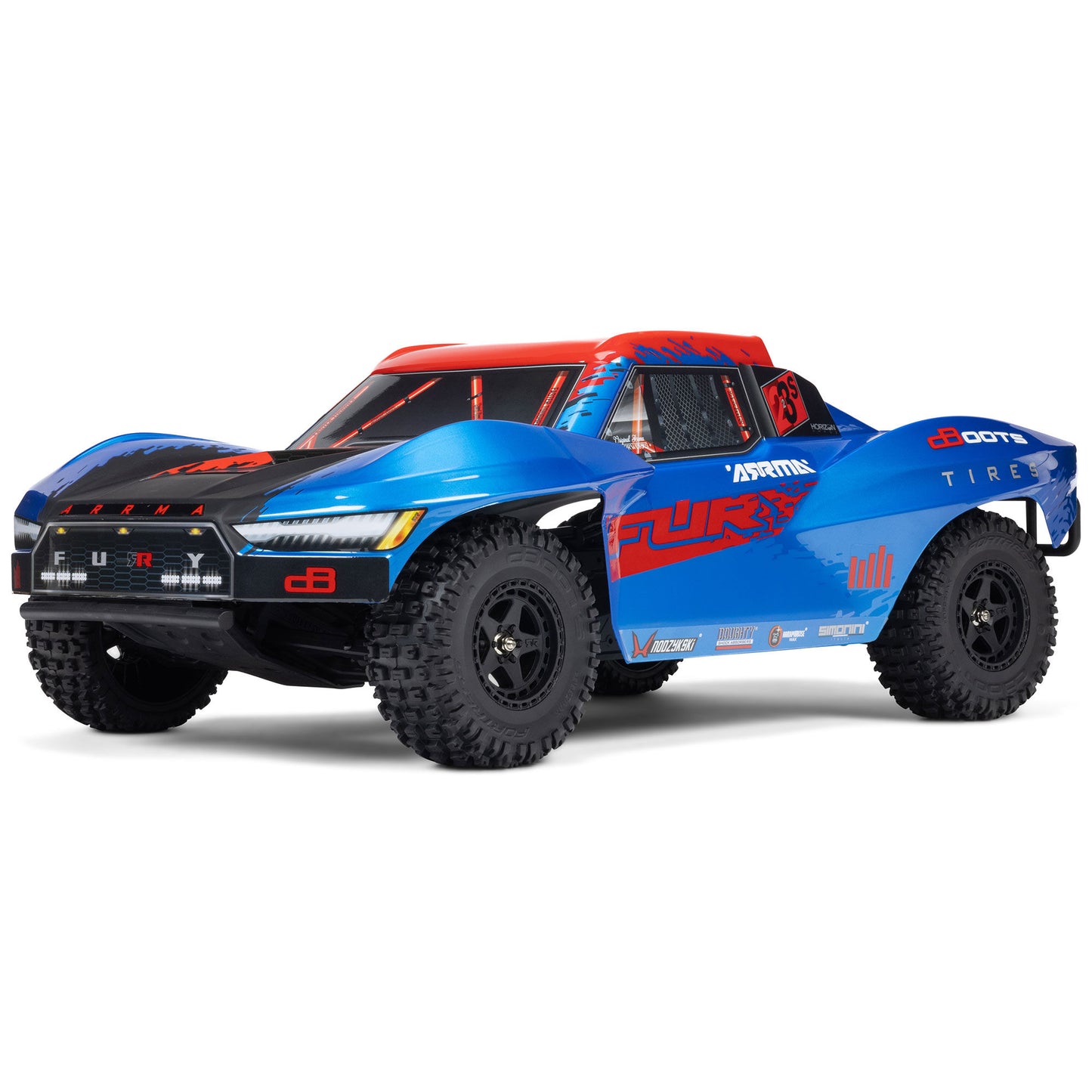 1/10 Fury 2WD 223S BLX Ready to Run (Blue) (ARA3521T1)_1