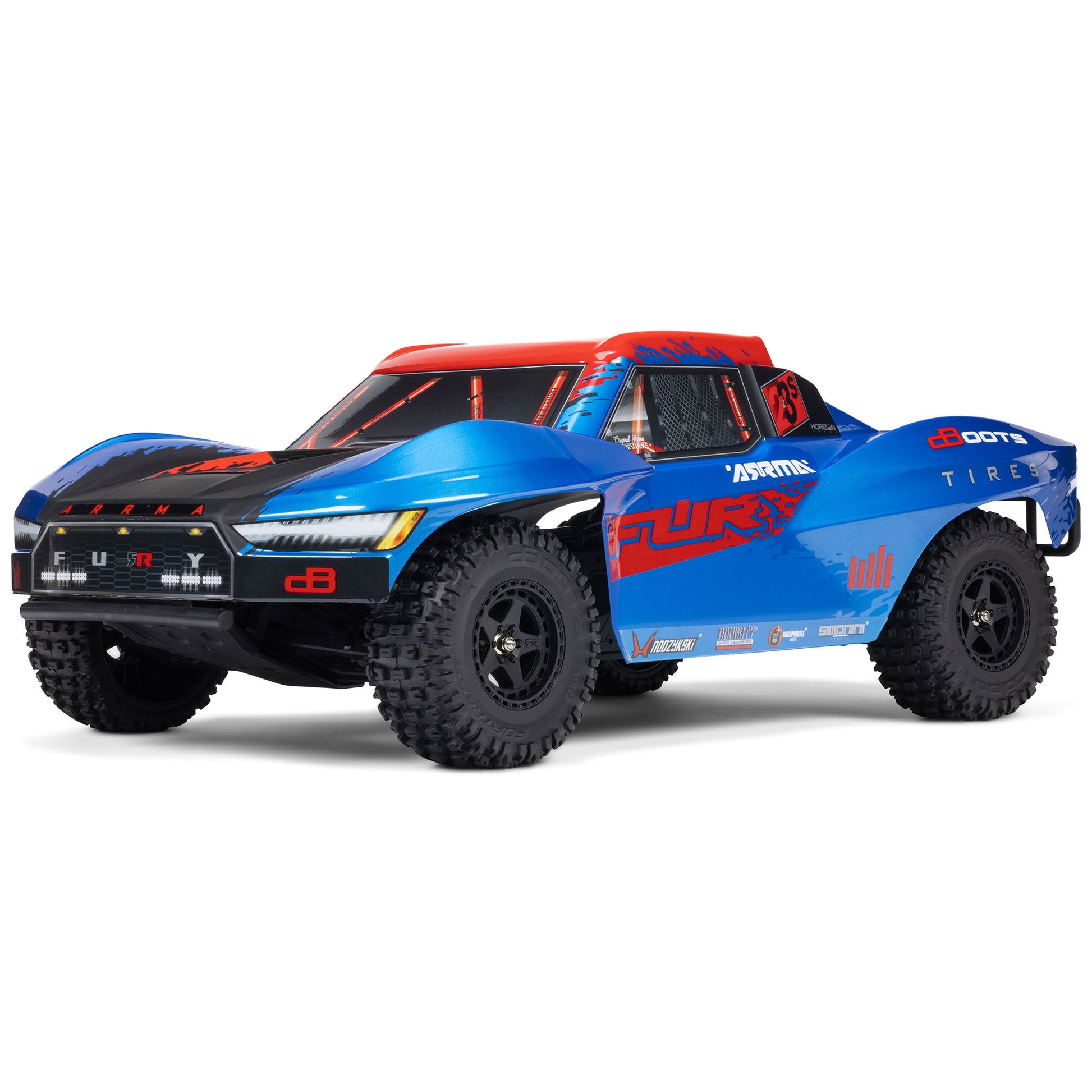 1/10 Fury 2WD 223S BLX Ready to Run (Blue) (ARA3521T1)_1