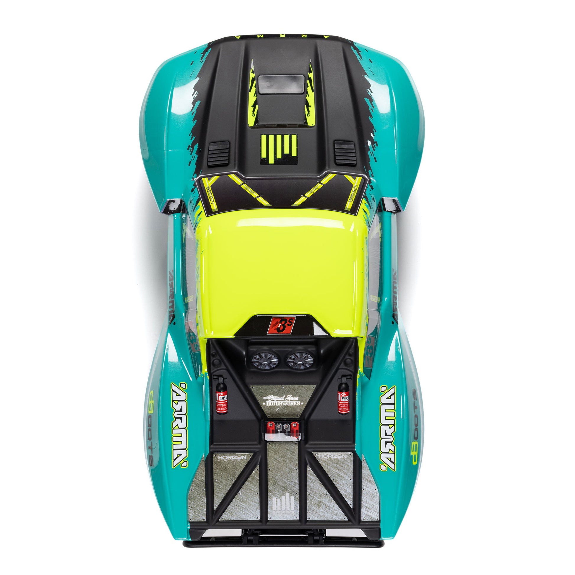 1/10 Fury 2WD 223S BLX Ready to Run (Green) (ARA3521T2)_14