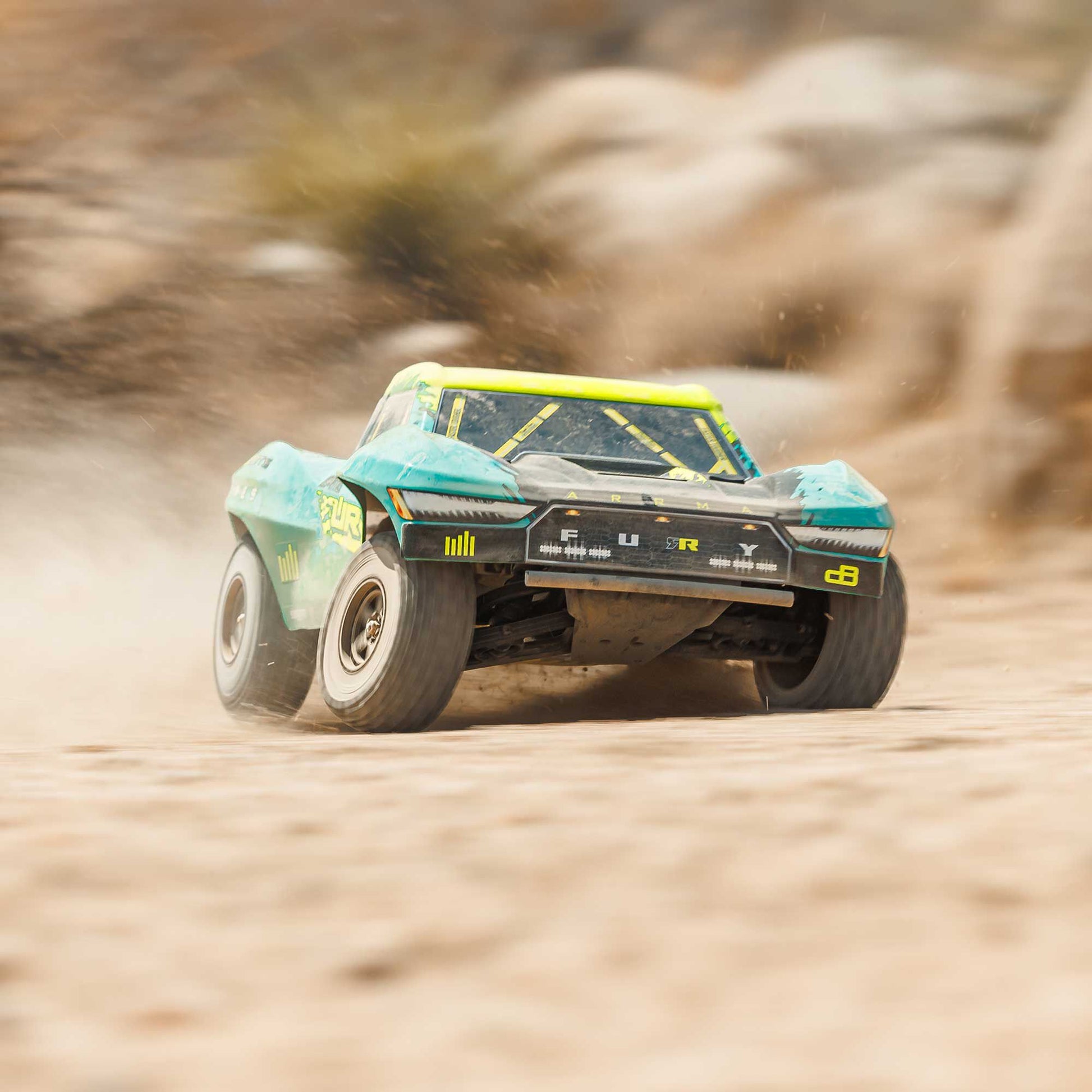 1/10 Fury 2WD 223S BLX Ready to Run (Green) (ARA3521T2)_17