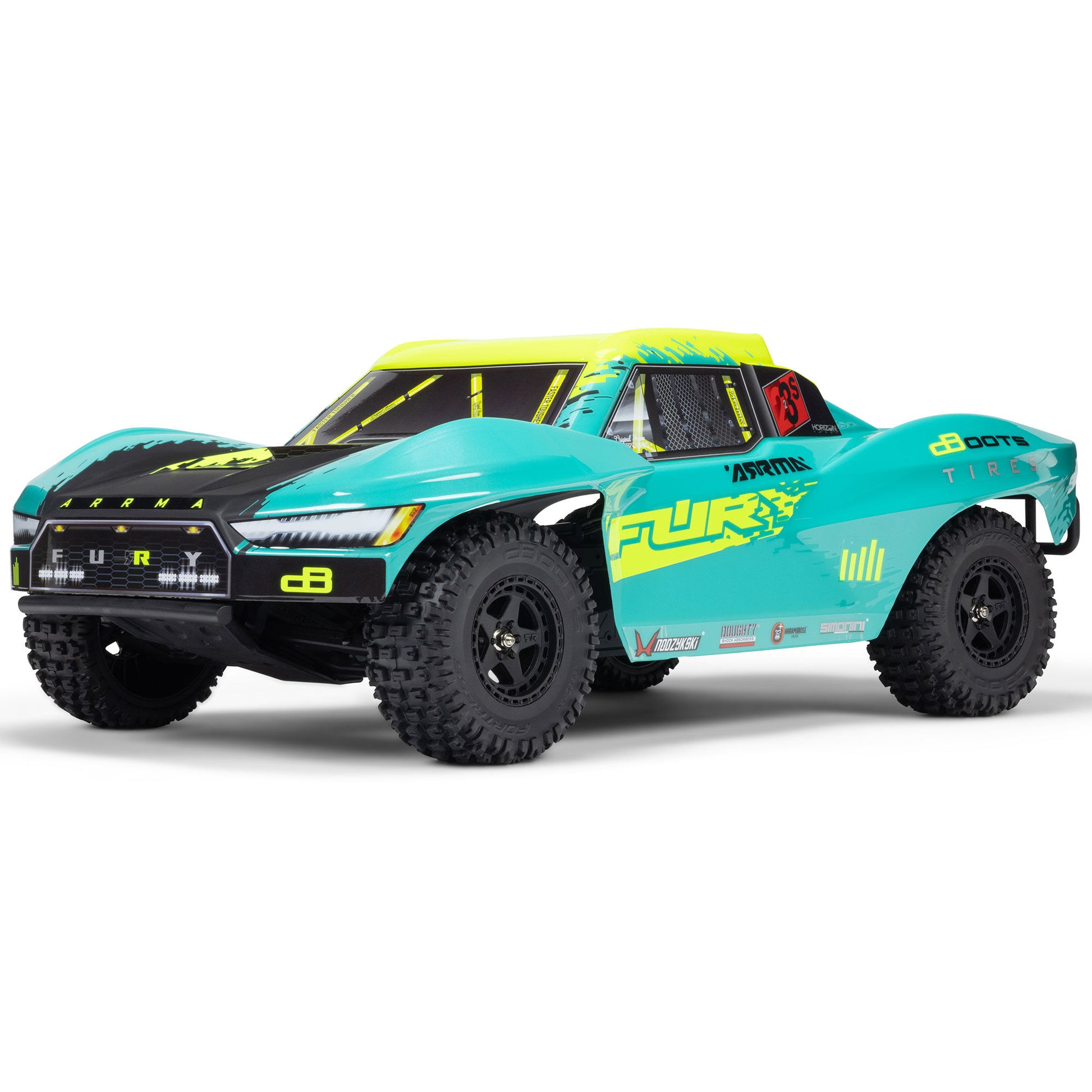 1/10 Fury 2WD 223S BLX Ready to Run (Green) (ARA3521T2)_1