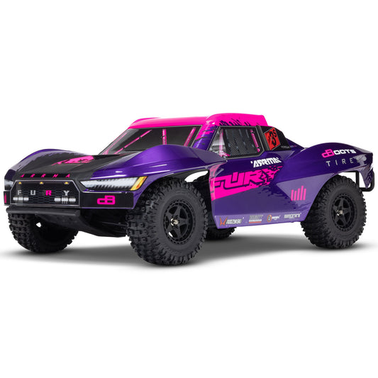 1/10 Fury 2WD 223S BLX Ready to Run (Purple) (ARA3521T3)