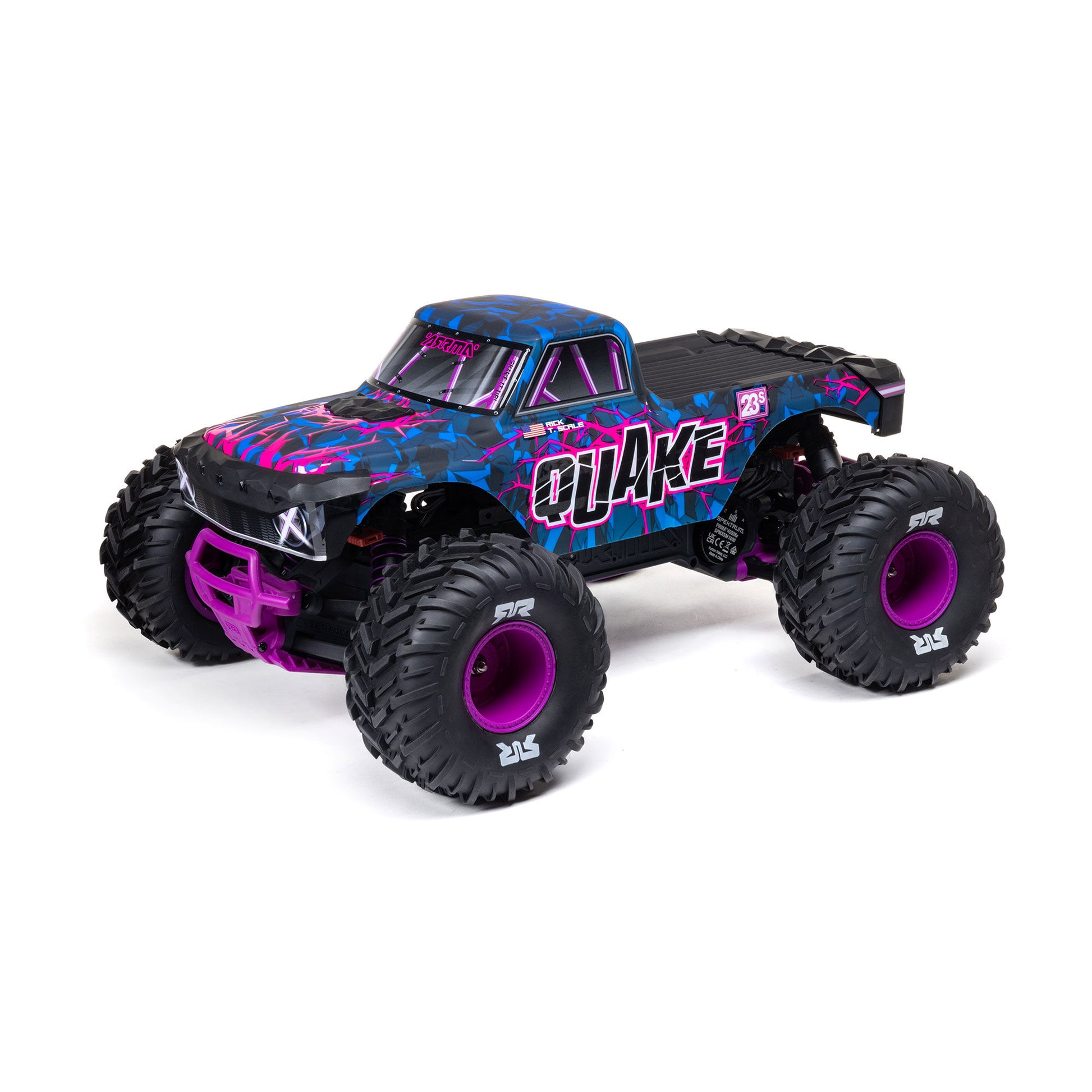 quake monsters 1/10 Quake 223S Ready to Run (Purple) (ARA3537T3) – Nankin Hobby
