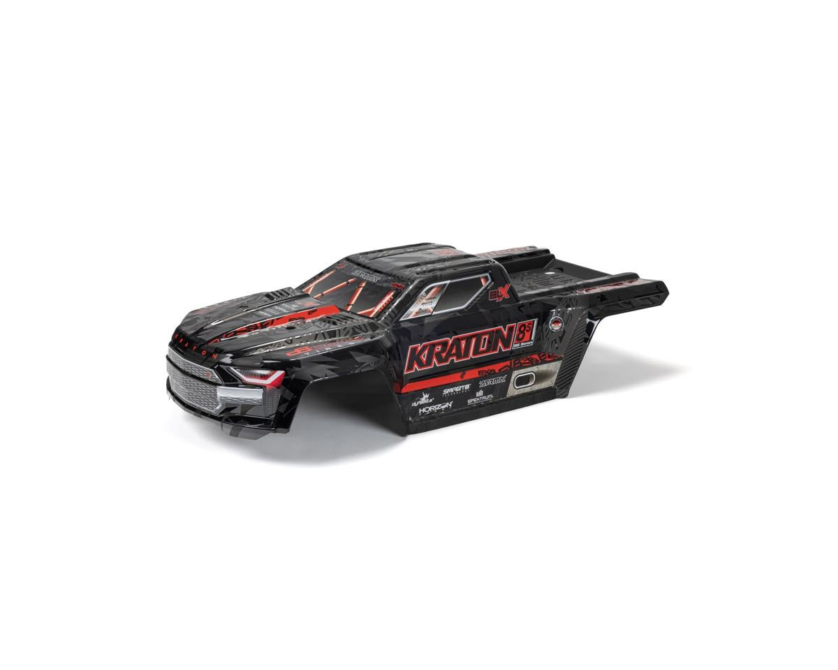KRATON 8S Painted Decalled Trimmed Body Black