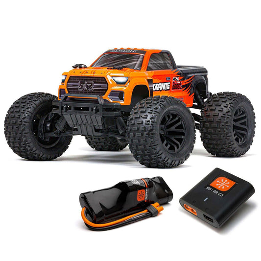 1/10 Granite Boost 4x2 Mega Ready to Run with Battery and Charger (Orange) (ARA4102SV4T1)