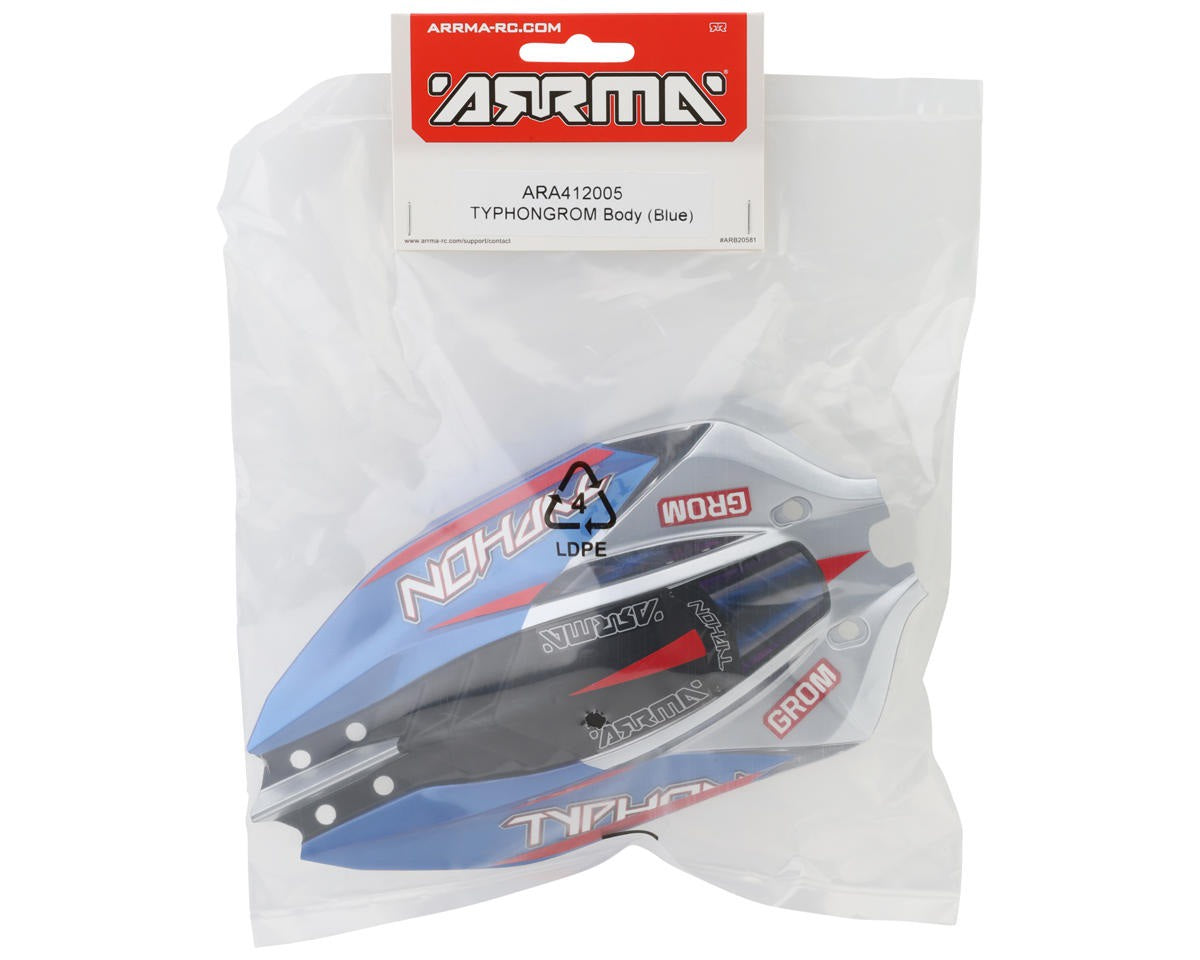 TYPHON GROM Body, Blue/Silver (ARA412005)
