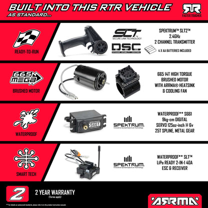 1/10 Granite 4x4 665 Mega Ready to Run (Orange) (ARA4202V4T3)_22