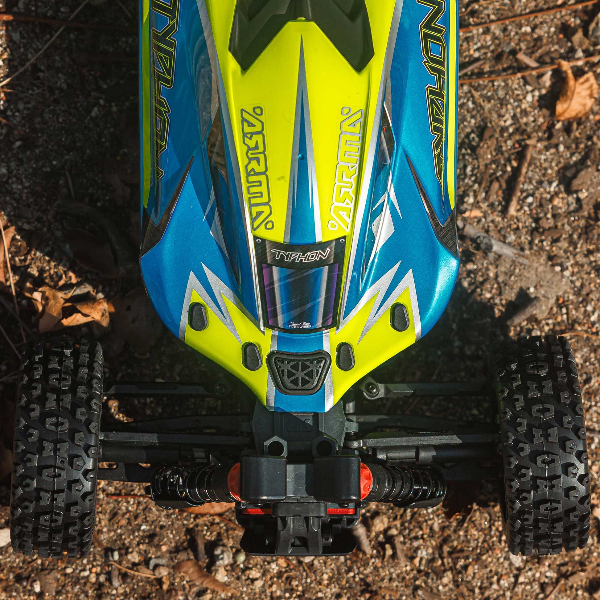 1/8 Typhon 4x4 Mega 665 Ready to Run (Blue) (ARA4206V4T1)_9
