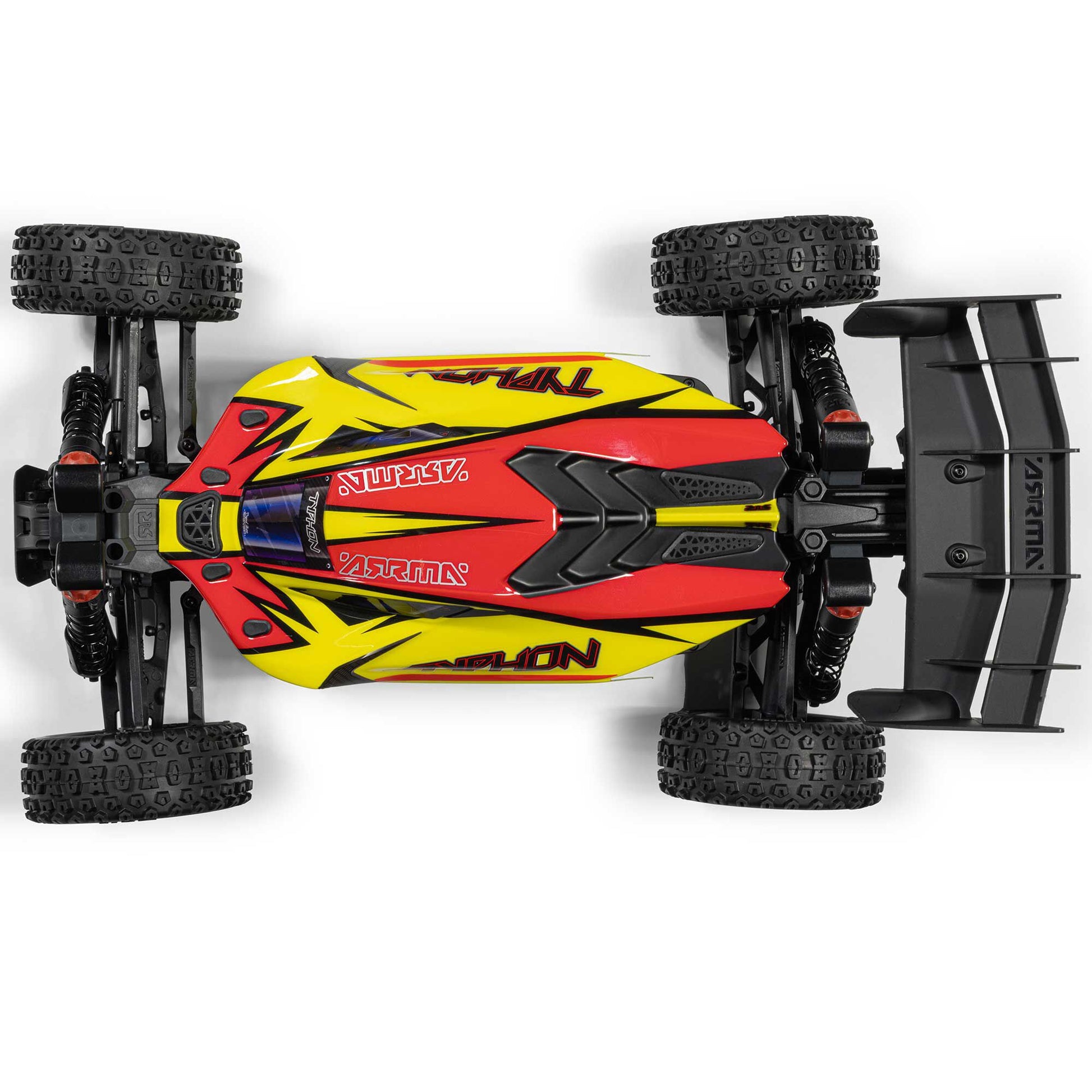 1/8 Typhon 4x4 Mega 665 Ready to Run (Yellow) (ARA4206V4T2)_5
