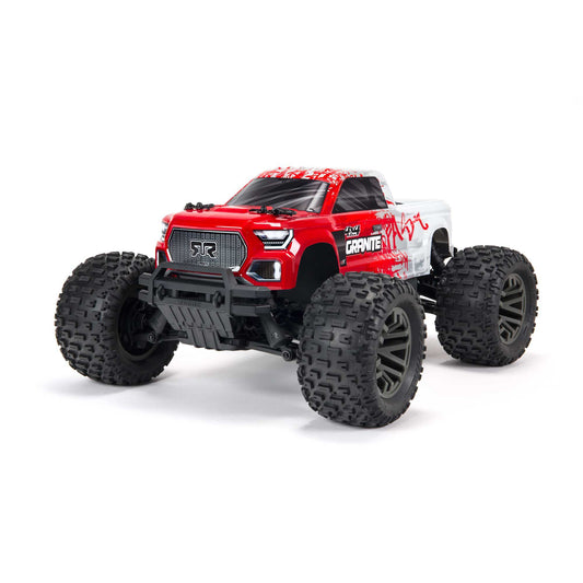 1/10 Granite 4x4 3S BLX Ready to Run (Red) (ARA4302V3T2)