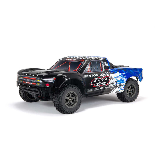 1/10 Senton 4x4 3S BLX Ready to Run (Blue) (ARA4303V3T1)