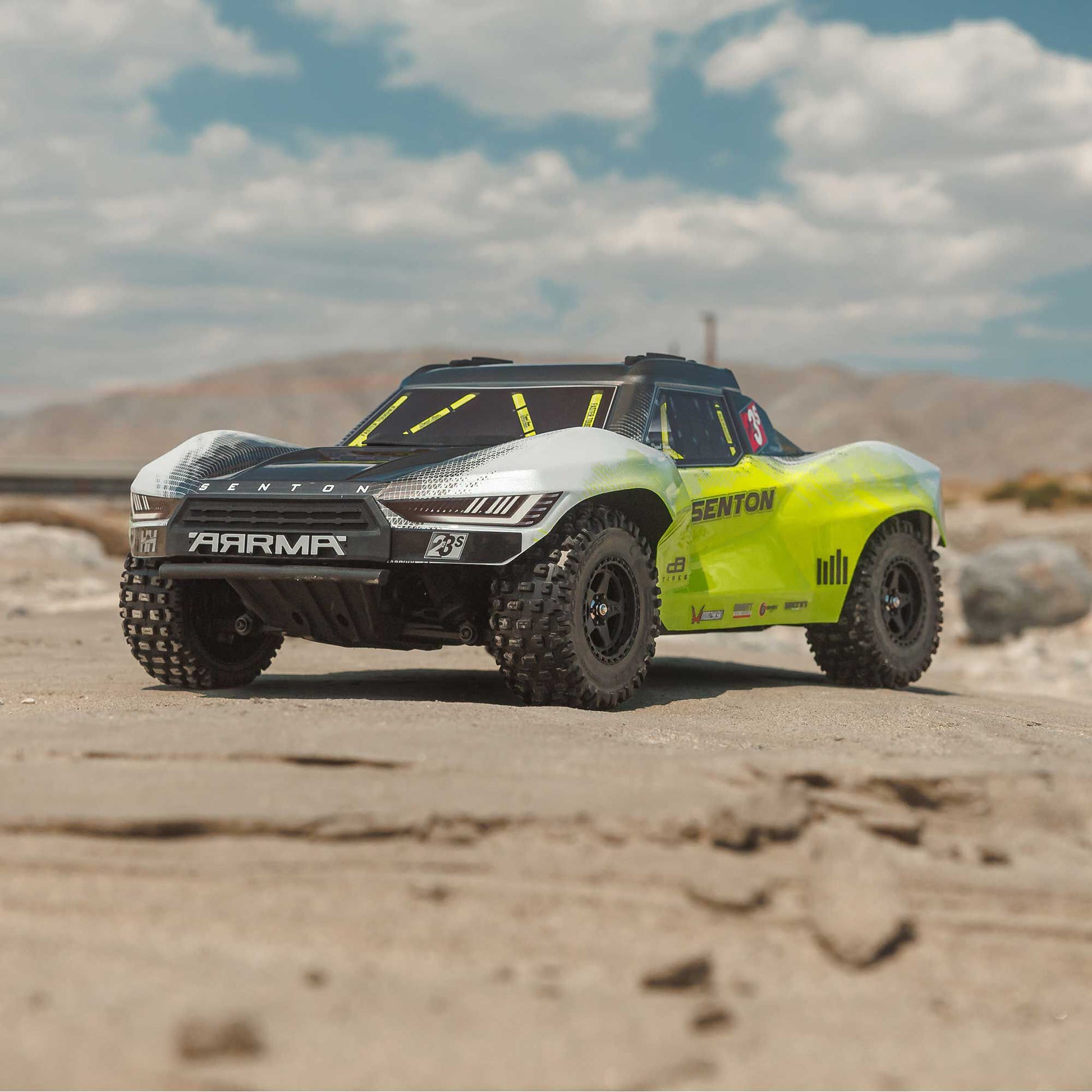 1/10 Senton 223S 4x4 Ready to Run (Yellow) (ARA4303V4T1)_3