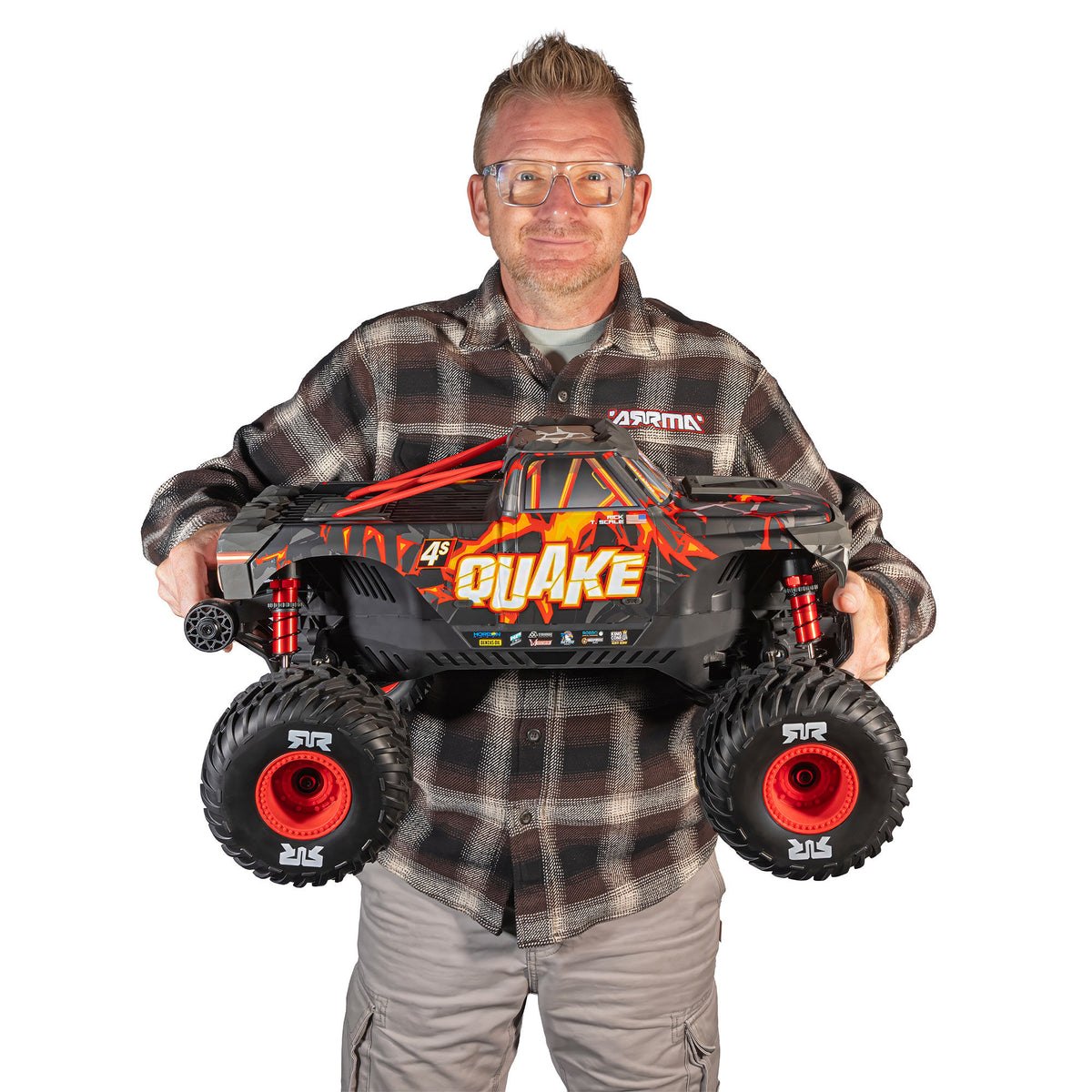 1/8 Quake 4S Ready to Run (Red) (ARA4437T1)_19