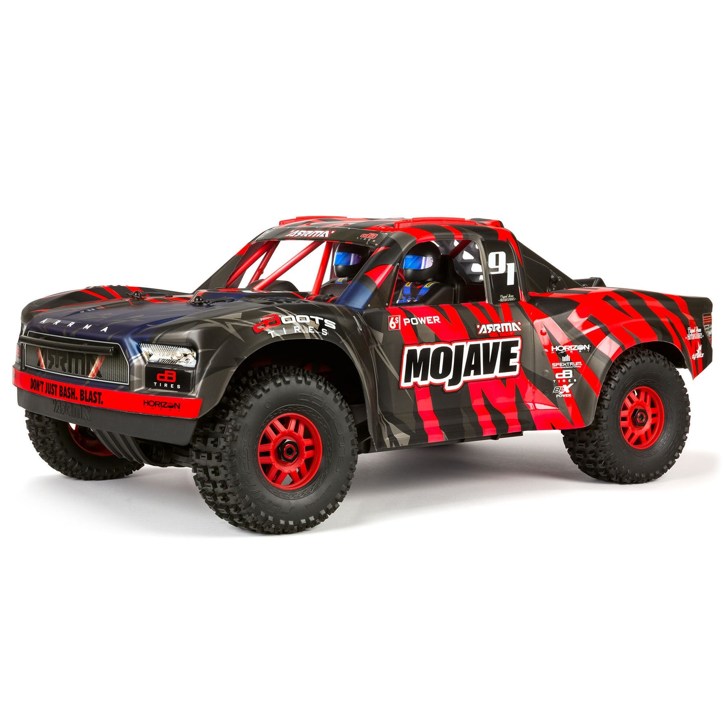 1/7 Mojave 4x4 6S V2 BLX Ready to Run (Red) (ARA7604V2T2)