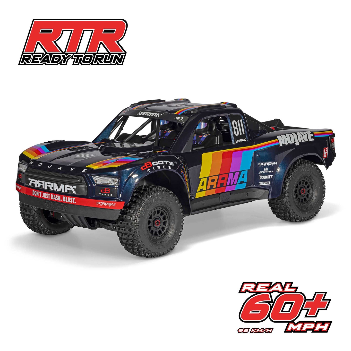 1/7 Mojave 6S V3 Ready to Run (Blue) (ARA7604V3T1)_15