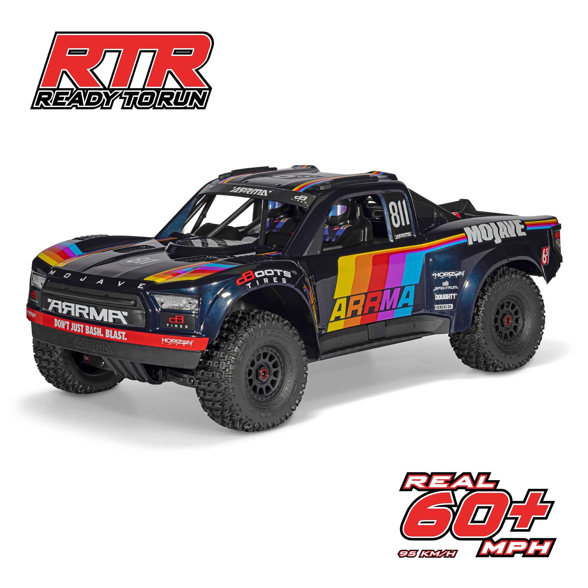 1/7 Mojave 6S V3 Ready to Run (Blue) (ARA7604V3T1)_15