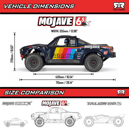 1/7 Mojave 6S V3 Ready to Run (Beige) (ARA7604V3T2)_17