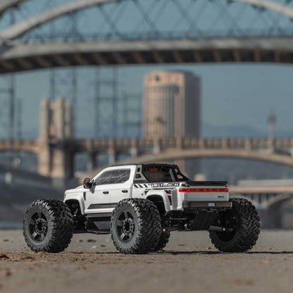 1/7 BIG ROCK 4x4 6S BLX Ready to Run (White) (ARA7612T3)