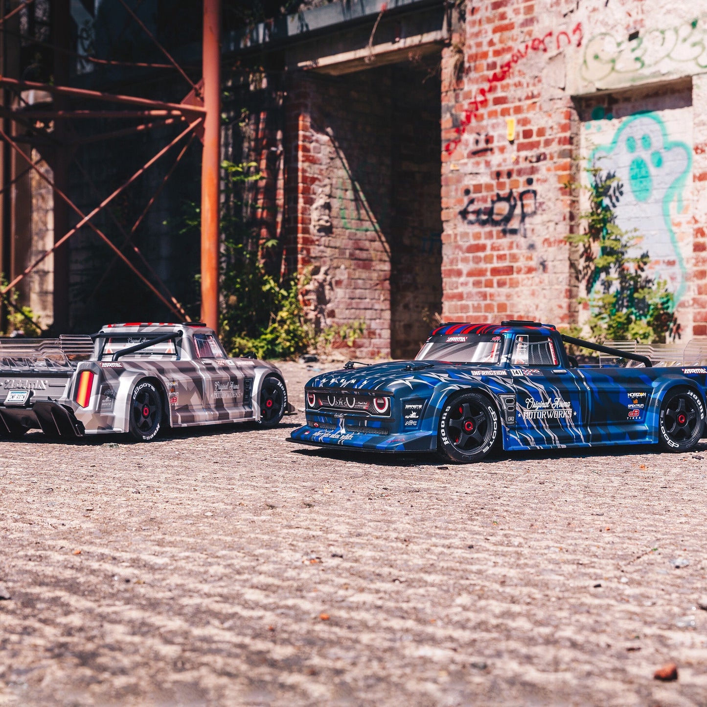 1/7 Infraction 6S BLX Ready to Run (Blue) (ARA7615V2T1)