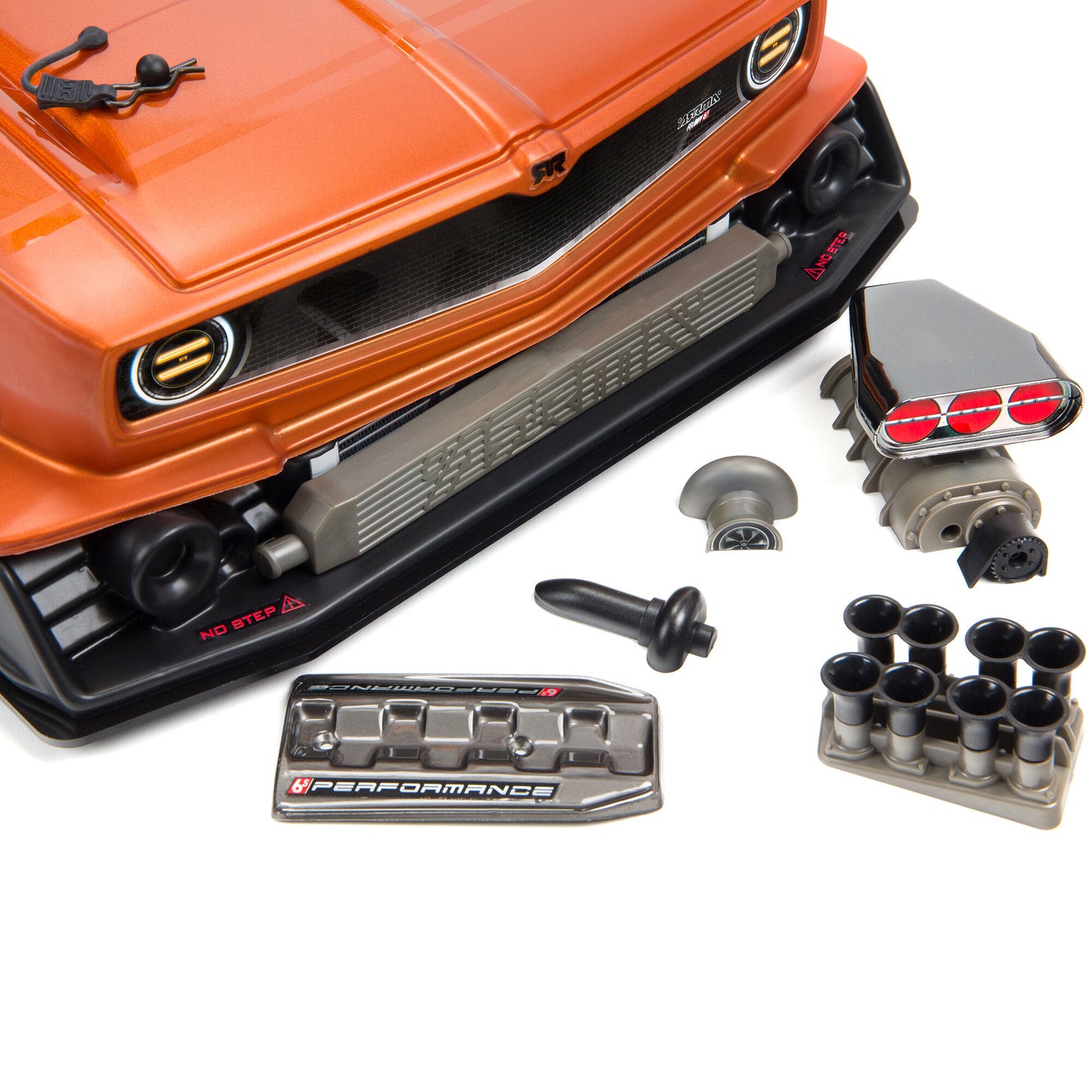 1/7 Felony 6S BLX Ready to Run (Orange) (ARA7617V2T2)_13