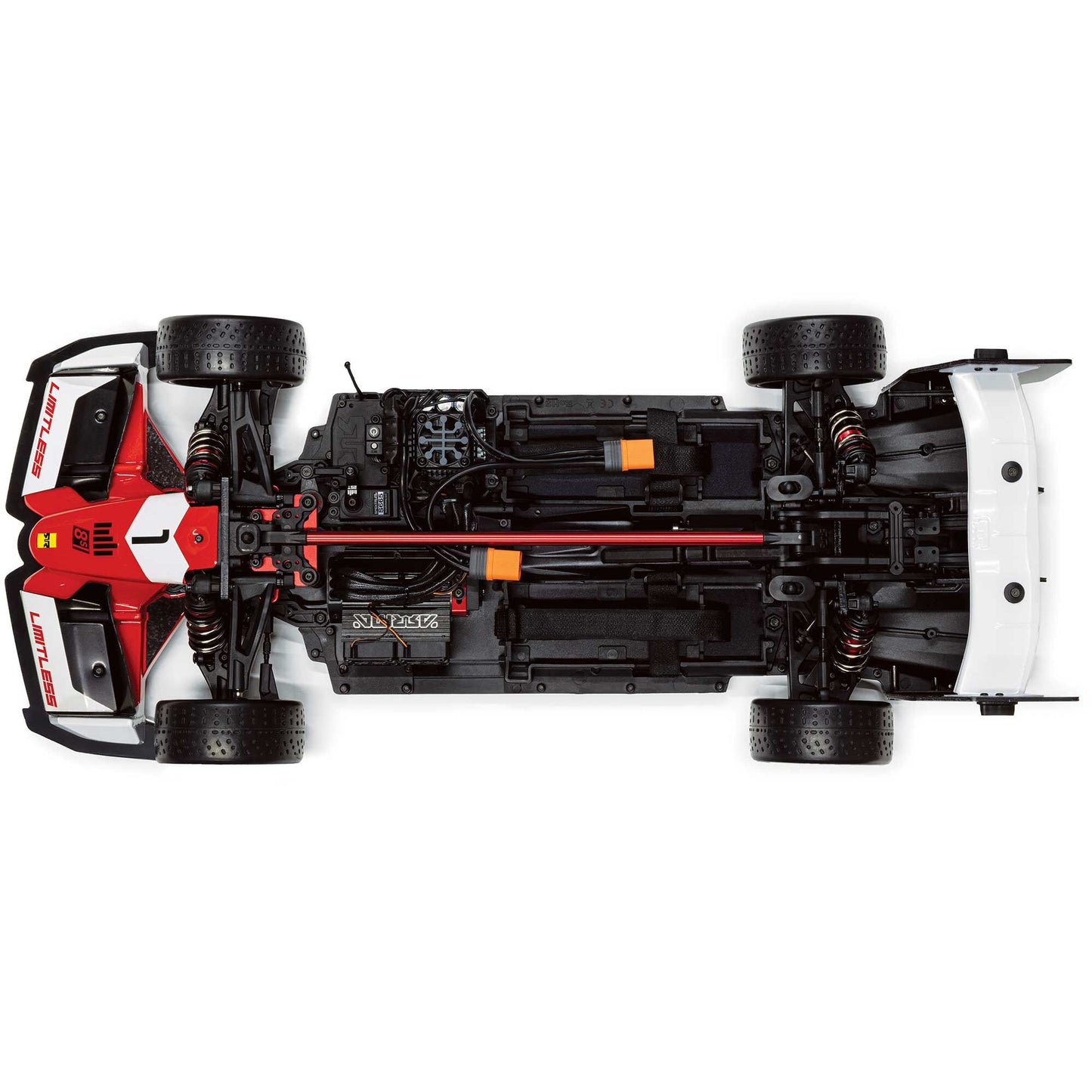 1/7 Limitless 120 8S BLX Ready to Run (Red/Black) (ARA7816T1)_5