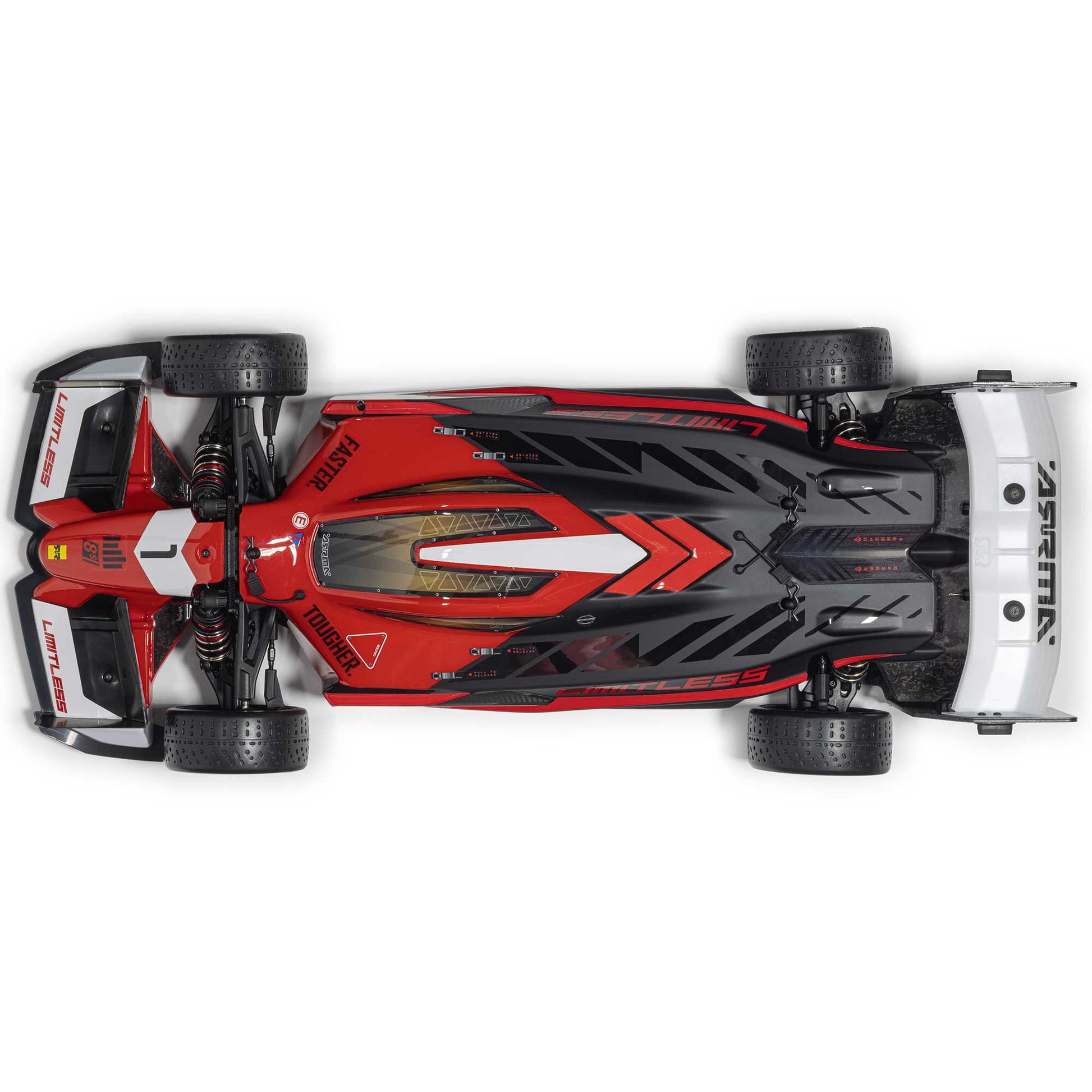 1/7 Limitless 120 8S BLX Ready to Run (Red/Black) (ARA7816T1)_21