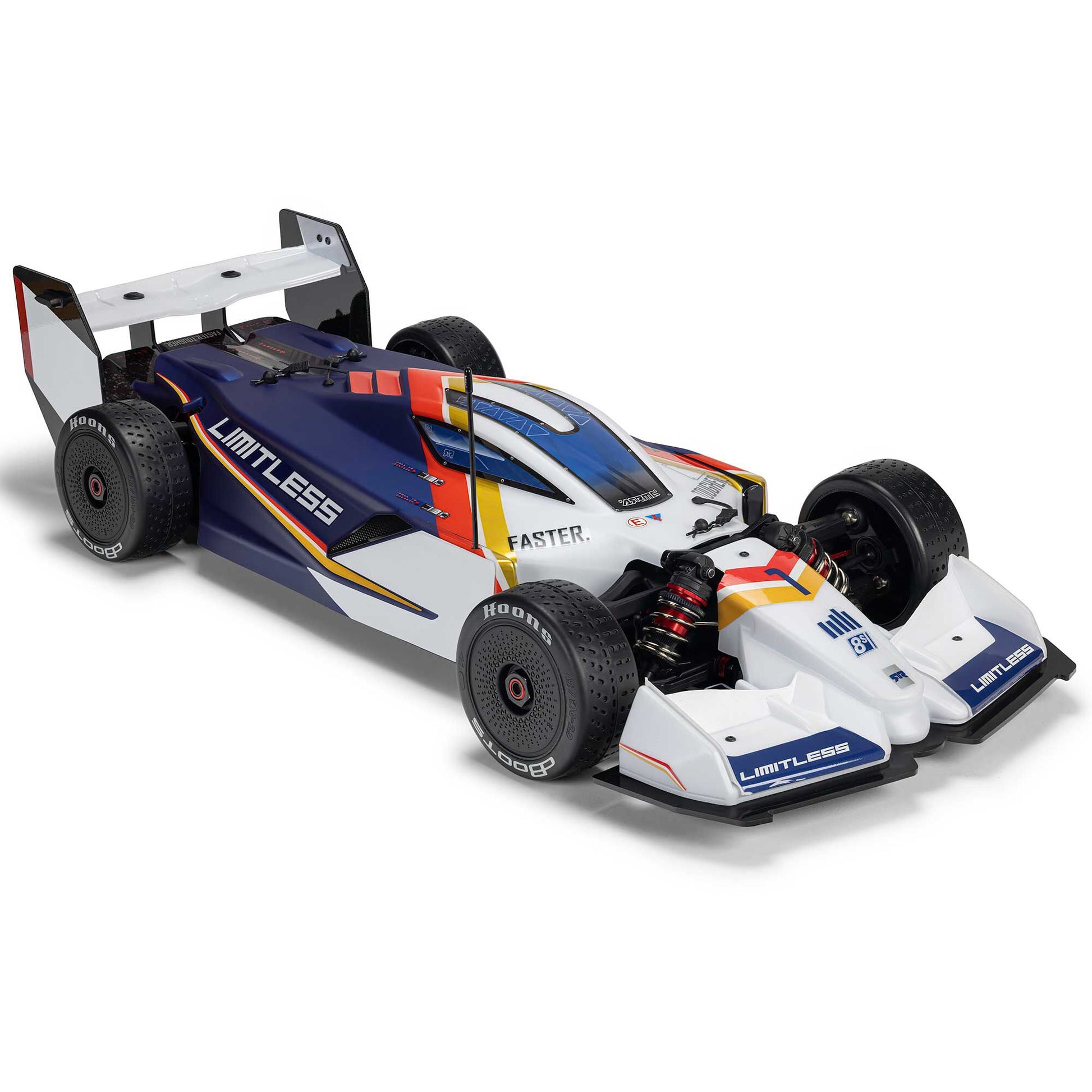 1/7 Limitless 120 8S BLX Ready to Run (White/Blue) (ARA7816T2)_22