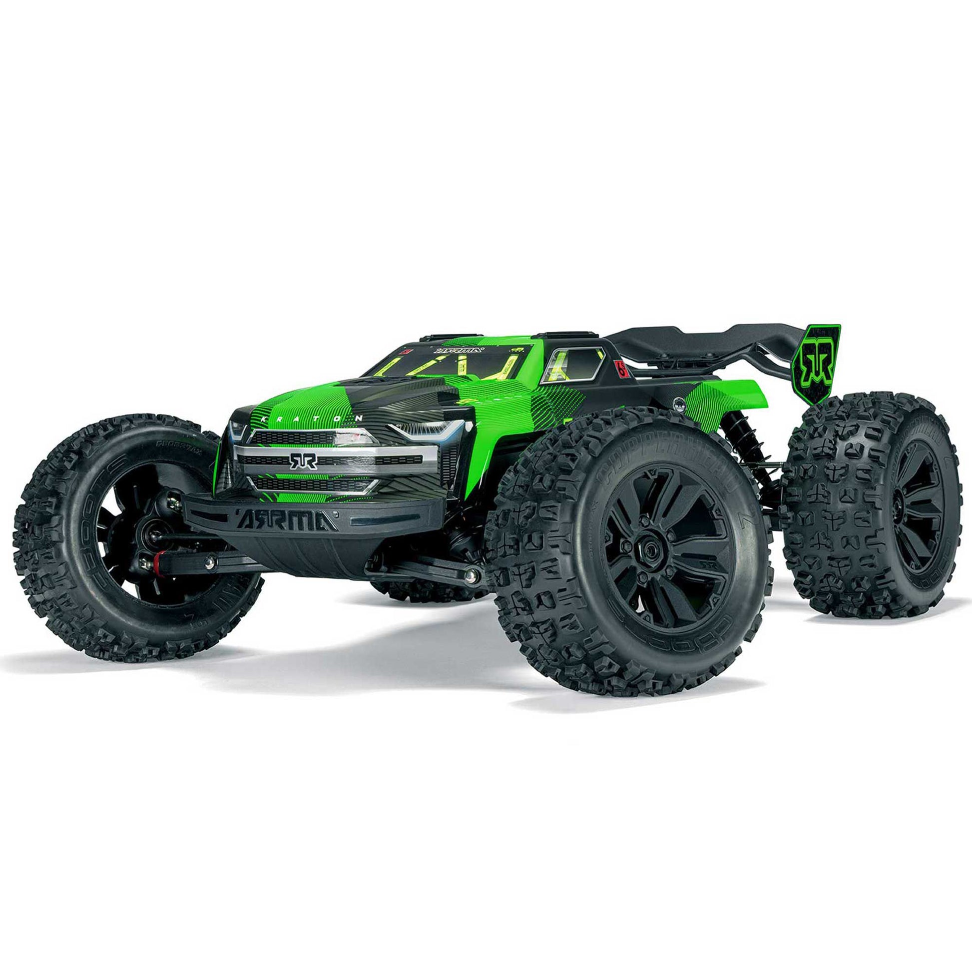 1/8 KRATON 4X4 6S BLX BRUSHLESS V6 SPEED TRUCK RTR (Green/Black)_1