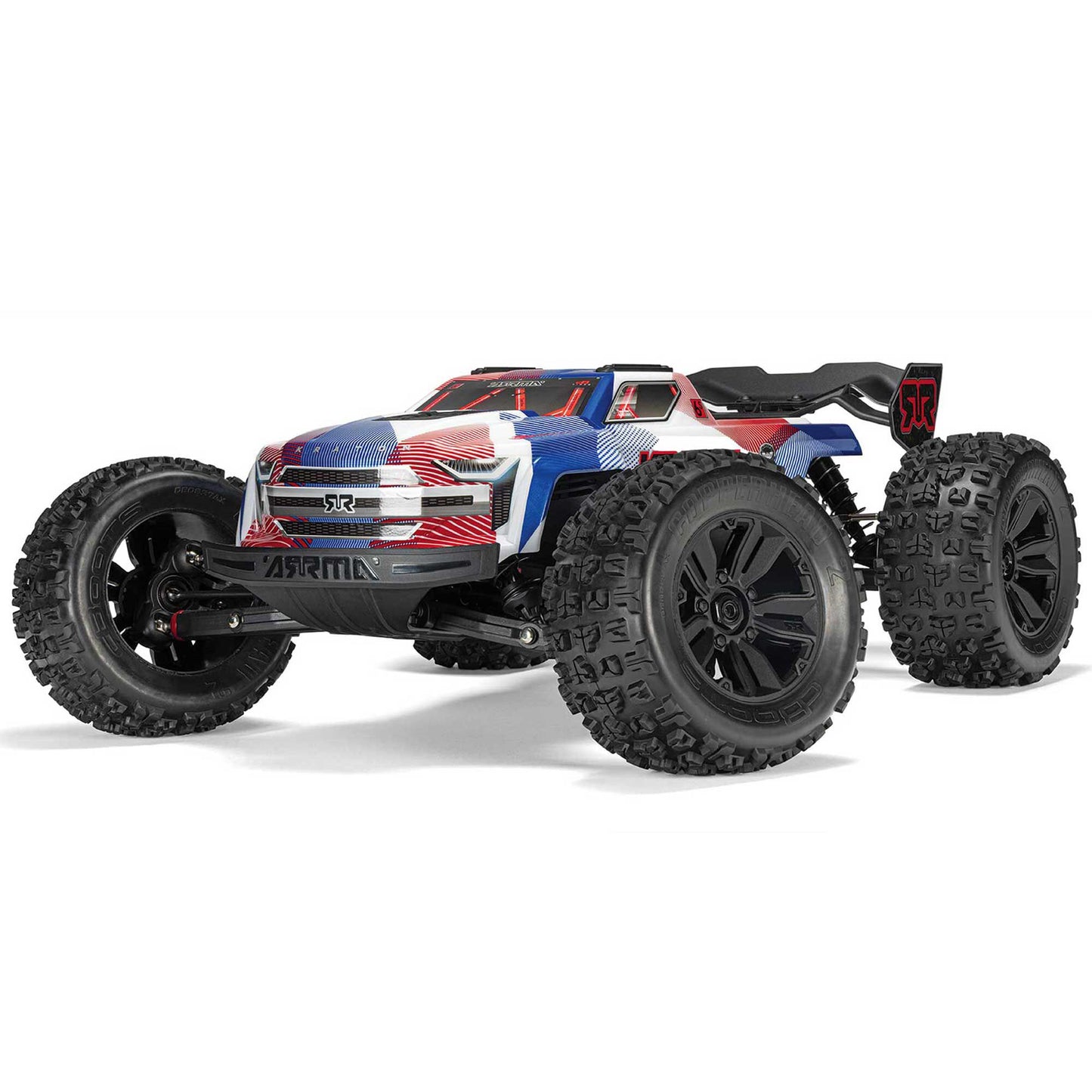 1/8 KRATON 4X4 6S BLX BRUSHLESS V6 SPEED TRUCK RTR (Blue/Red)_1