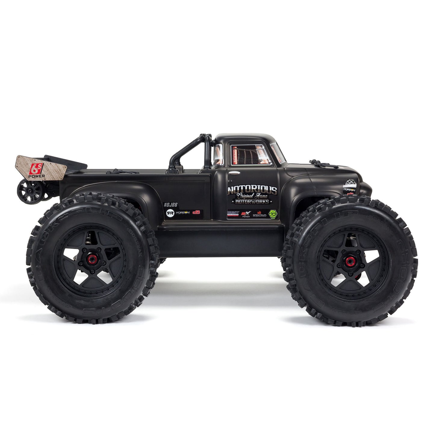 1/8 Notorious 4x4 6S BLX Ready to Run (Black) (ARA8611V5T1)