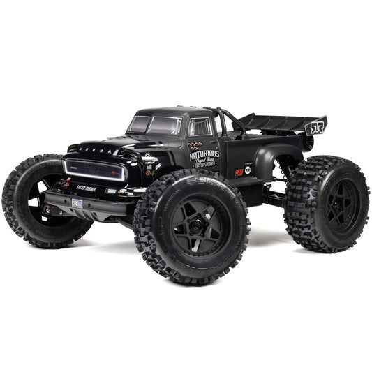 1/8 Notorious 4x4 6S BLX Ready to Run (Black) (ARA8611V6T1)