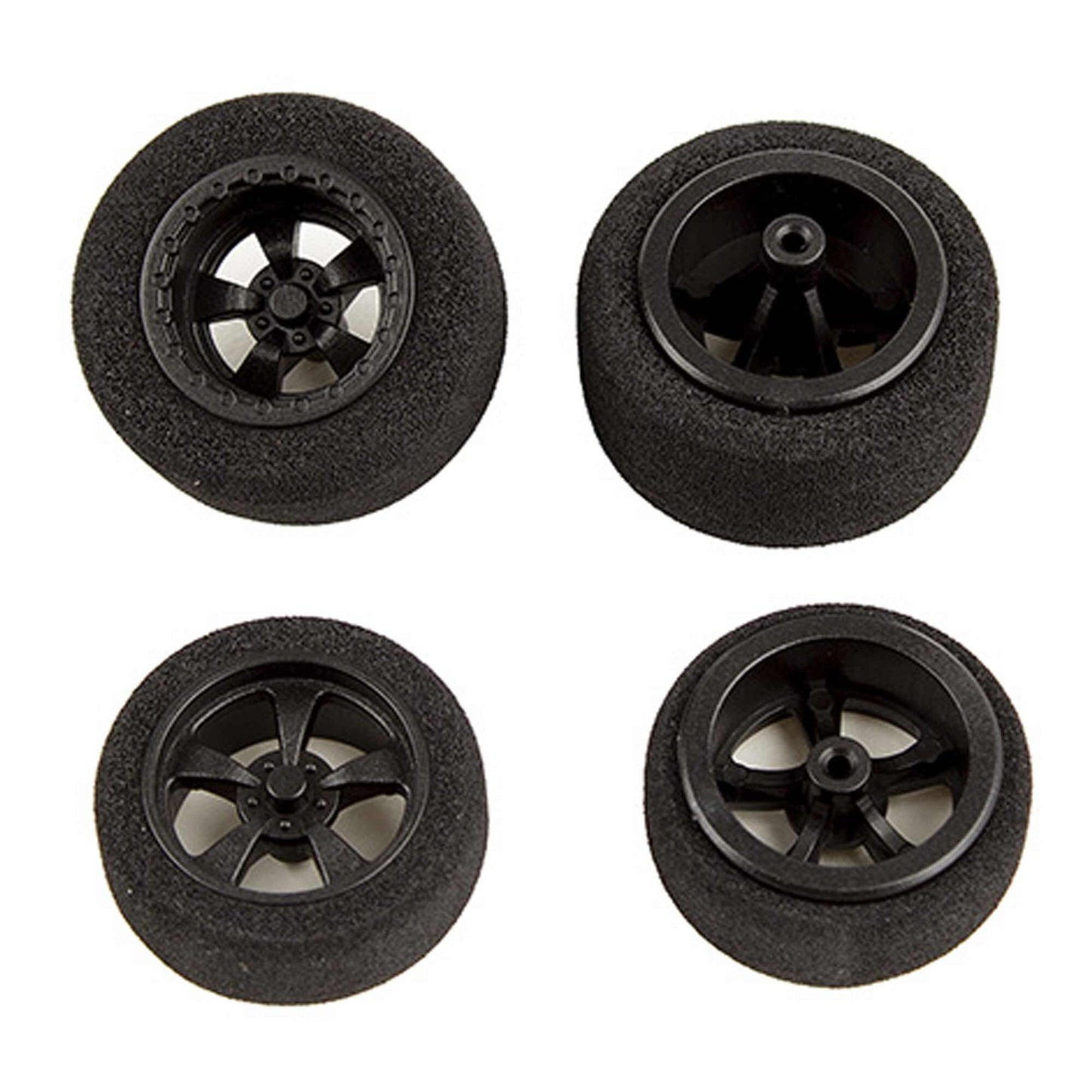 Mounted DR28 Front and Rear Wheels and Tires (ASC21446)