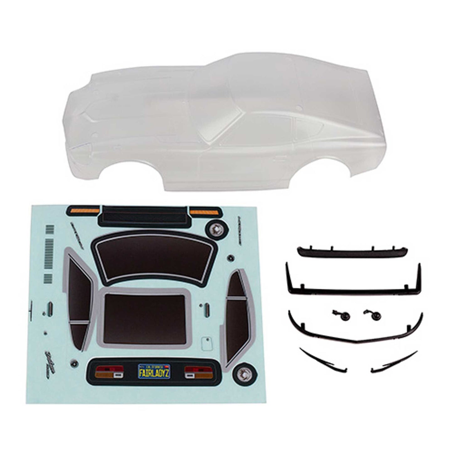 Datsun 240Z Clear Body Set for SR27 (ASC21812)