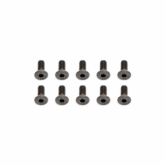M3x8mm Flat Head Hex Screw for RC Models (ASC25201)