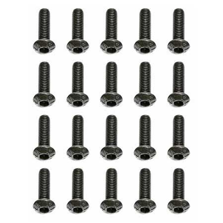 M3x10mm Button Head Hex Screw for RC Vehicles (ASC25211)