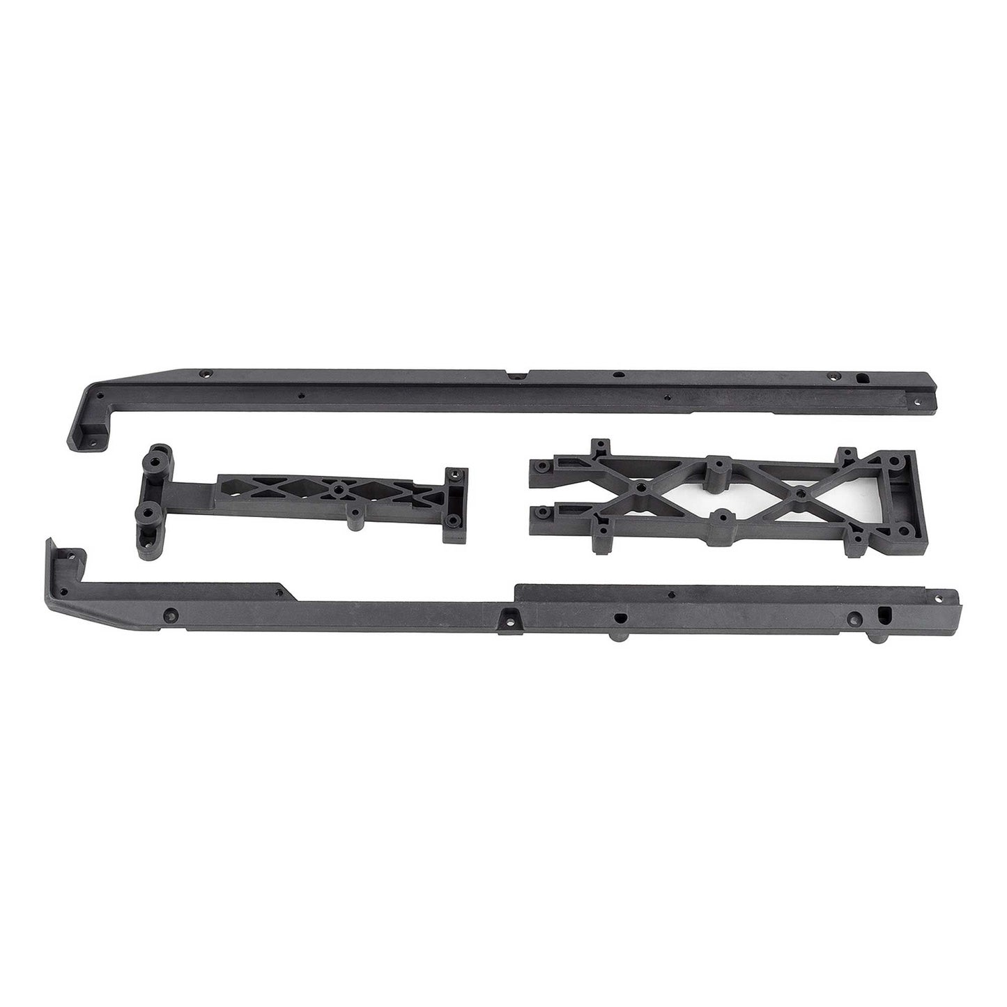 SR7 FT Lower Chassis Brace Set Carbon (ASC26075)
