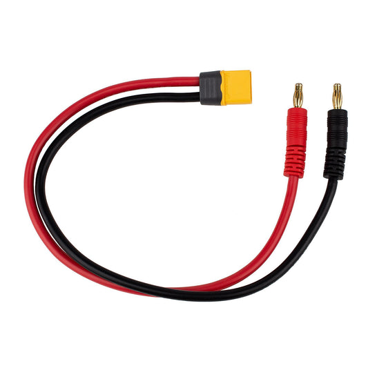 XT60 350mm Charge Lead with 4mm Connector (ASC27240)