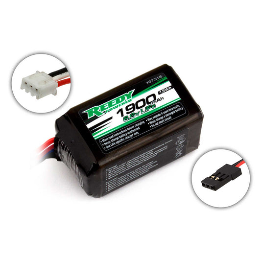 Reedy 6.6V 1900mAh 2S LiFe Receiver Battery (ASC27316)