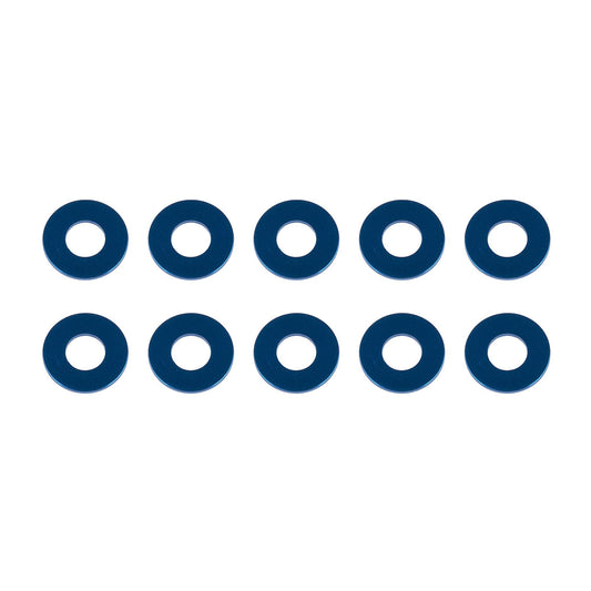 Aluminum Washers 7.8x3.5x0.5mm Blue (ASC31387)