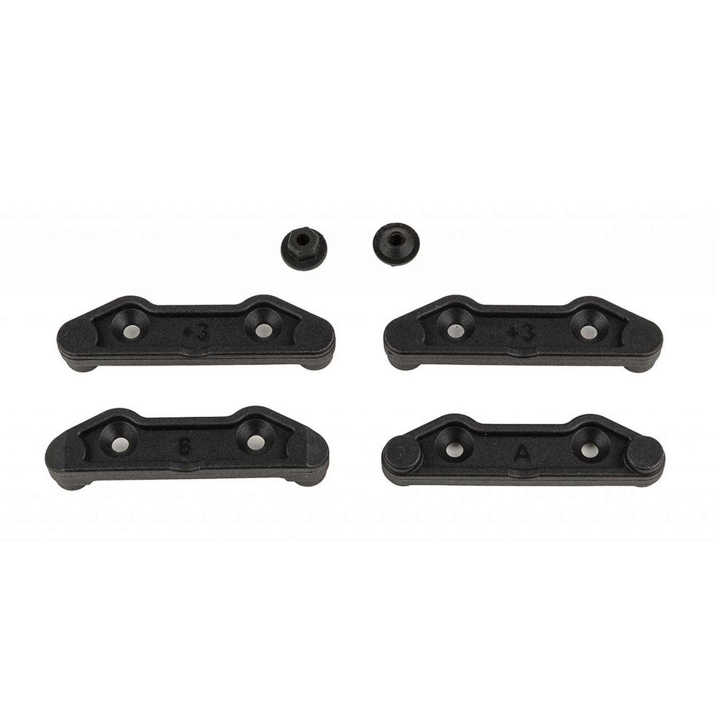 Lower Arm Mounts +3mm for Apex2 Rally (ASC31479)
