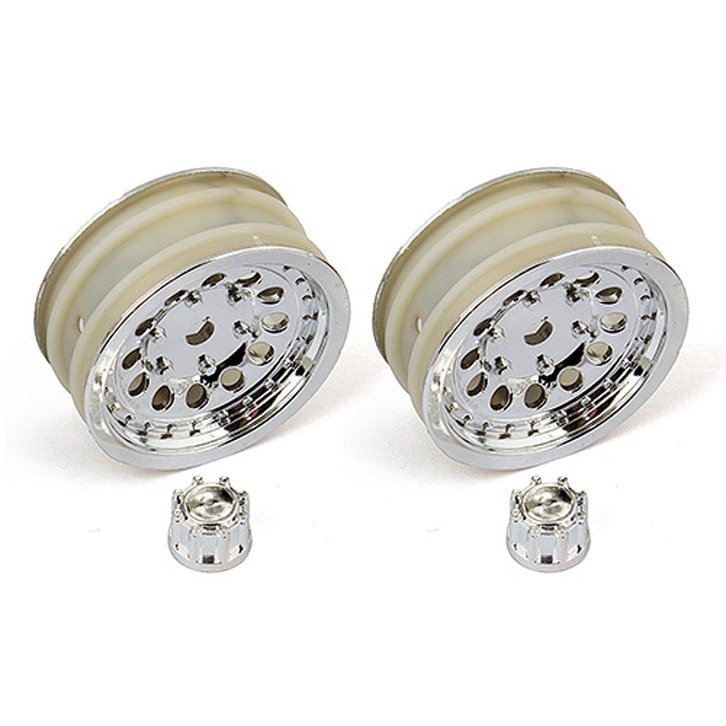 1/12 Chrome Wheel Set for CR12 and MT12 Monster Truck (ASC41051)