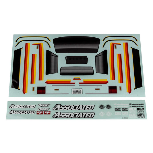 MT12 Decal Sheet for CR12 and MT12 Monster Trucks (ASC41102)
