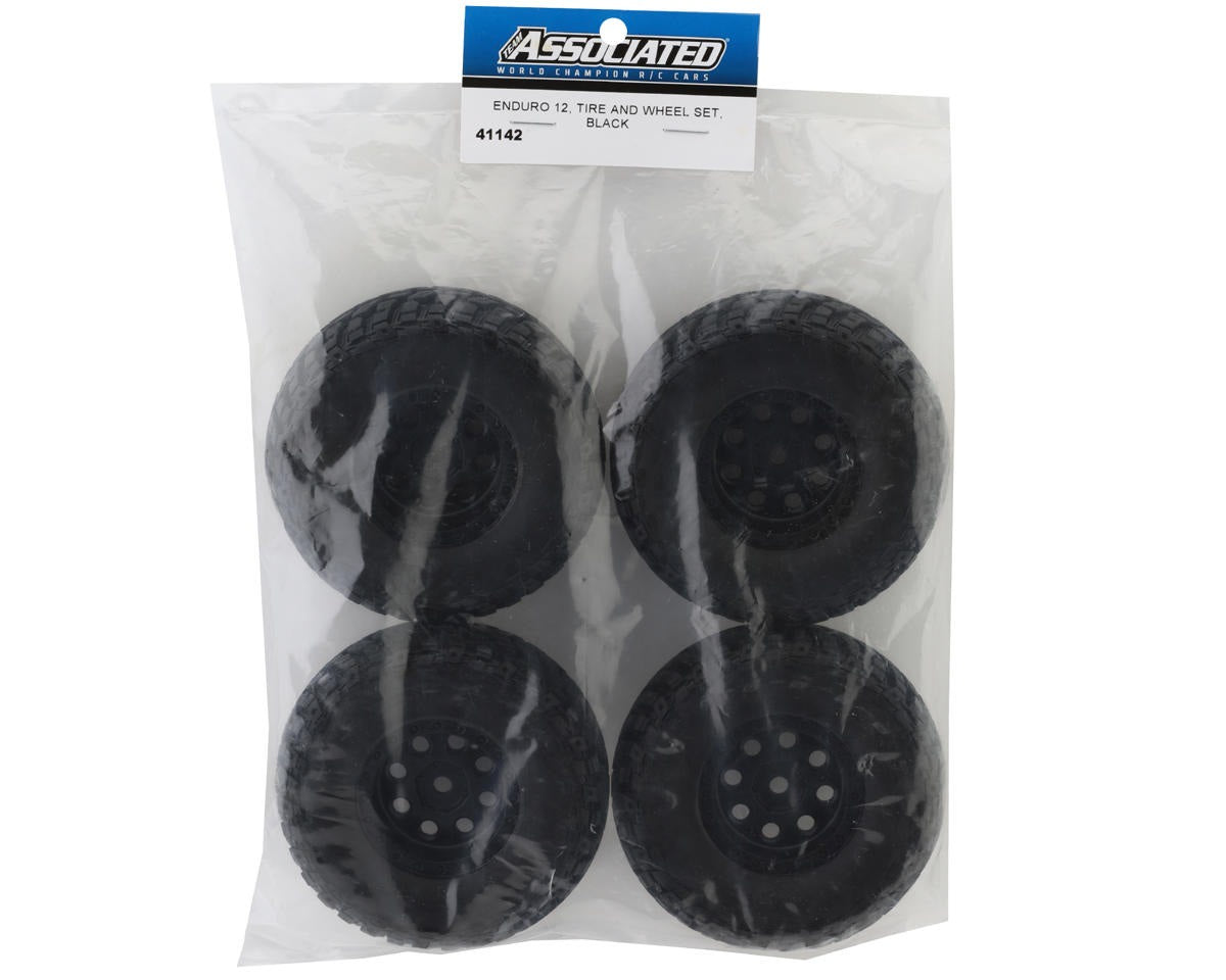 Enduro12 Black Wheels and Tires (ASC41142)