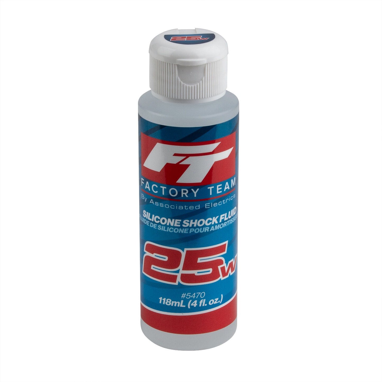 FT Silicone Shock Fluid 25wt (275 cSt) 4oz (ASC5470)