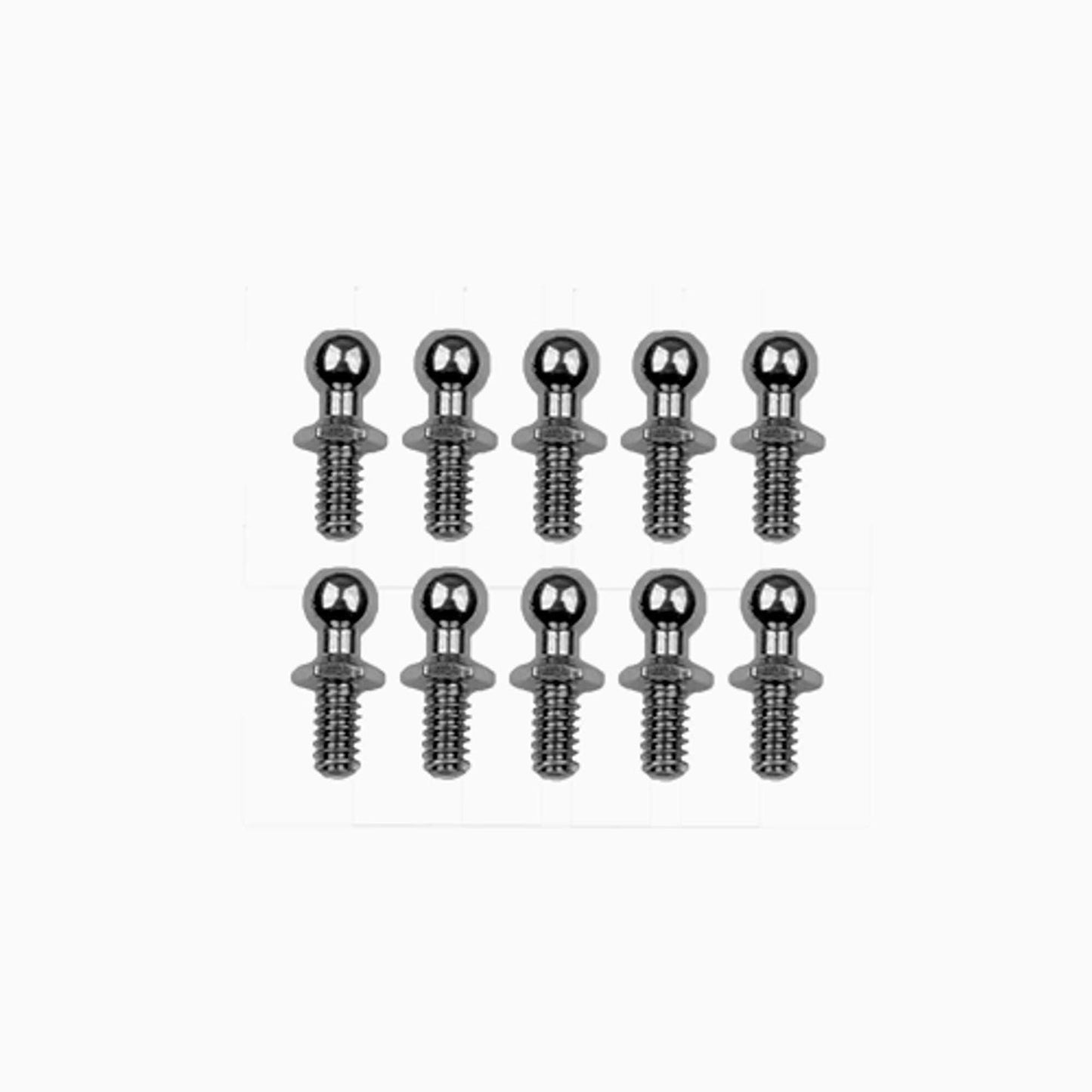RC10 Ballstud Set Silver (ASC6271)